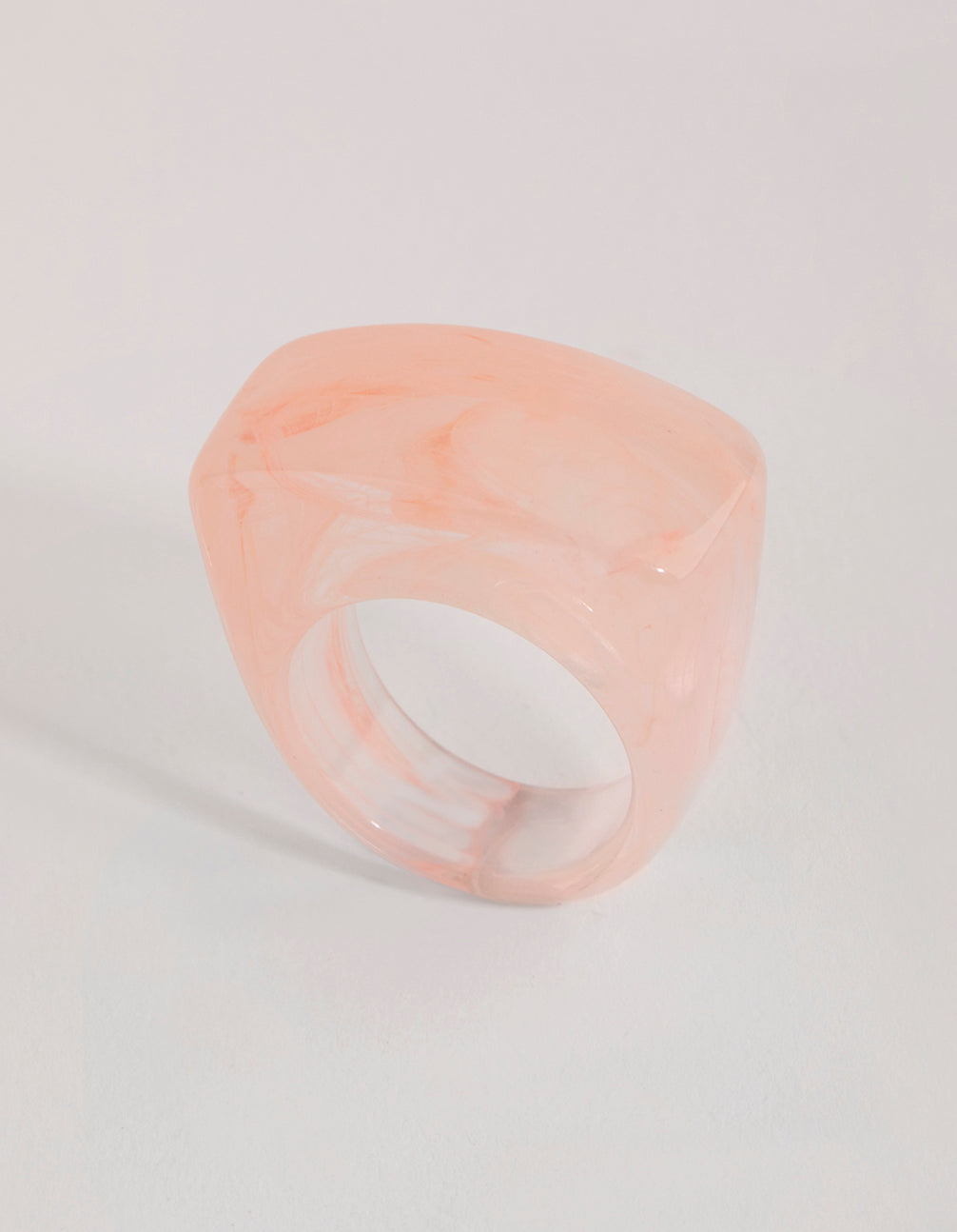 Pink Acrylic Wash Ring