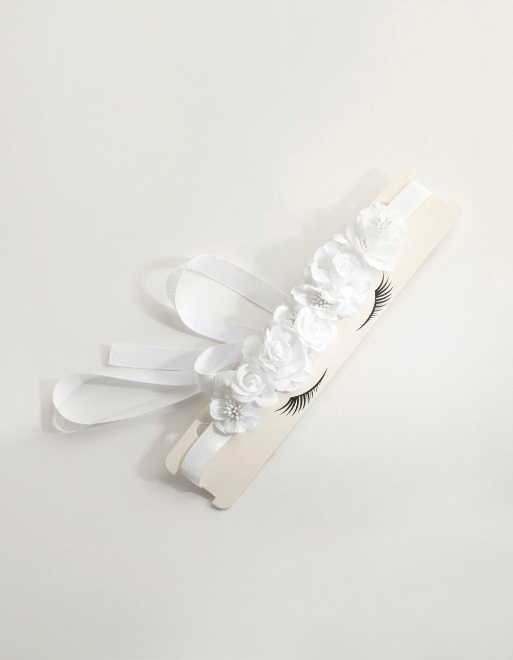 White Flower Sash
