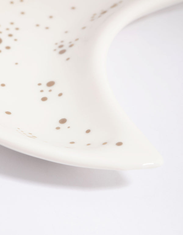 Moon Ceramic Trinket Tray