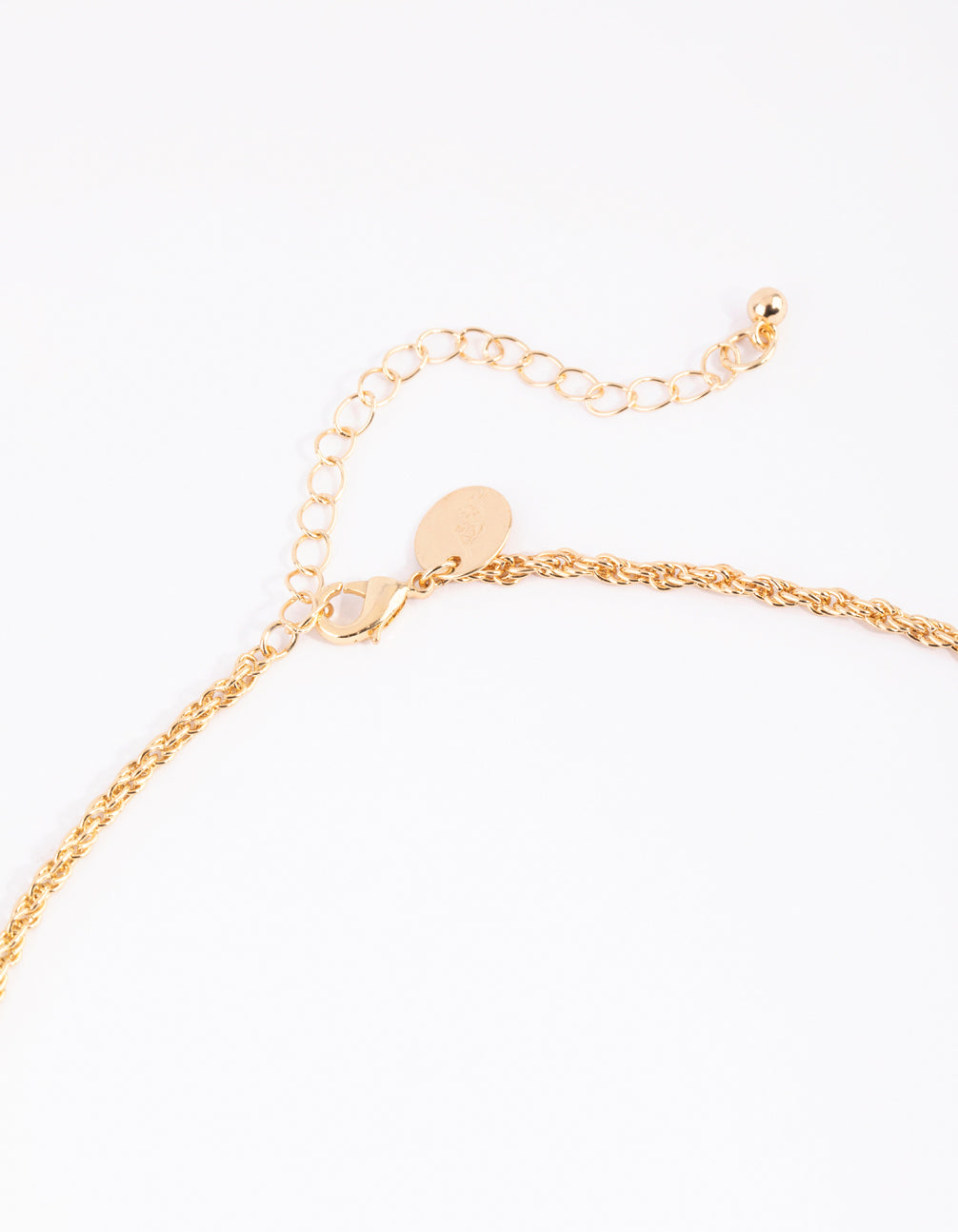 Gold Rope Chain Necklace
