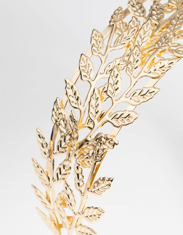 Gold Vine Alice Band