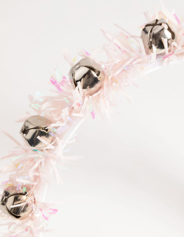 Kids Festive Tinsel Bell Headband