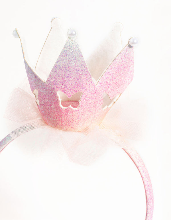 Kids Rainbow Crown Headband