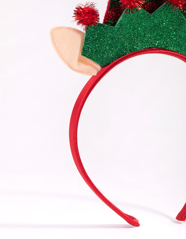 Kids Festive Elf Hat Headband