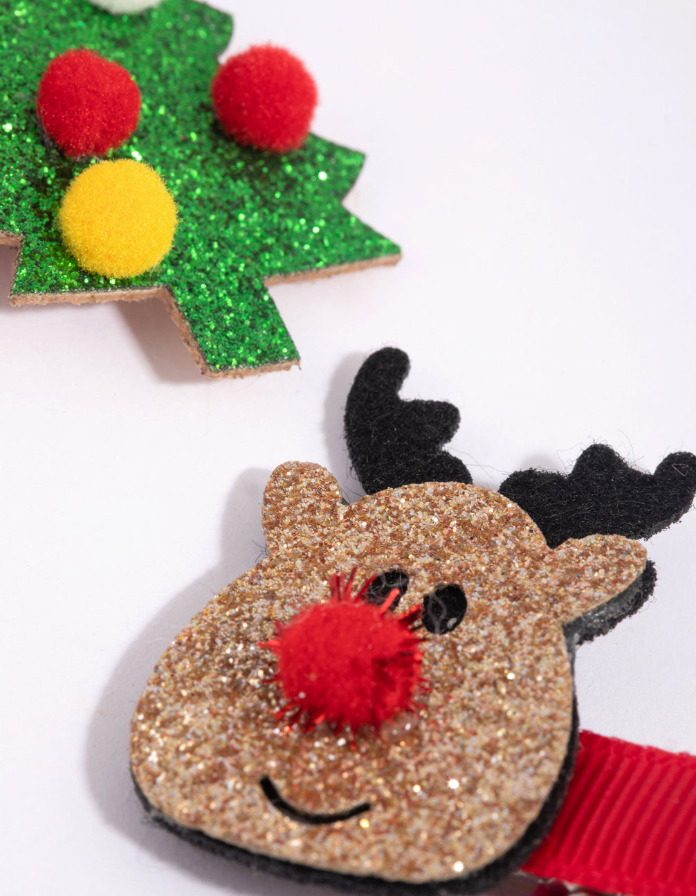 Kids Festive Reindeer & Tree Clips