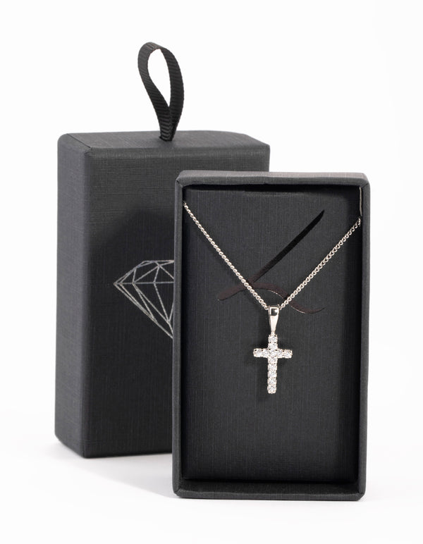 Silver Cross Necklace