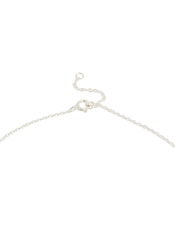 Sterling Silver Dagger Pendant Necklace
