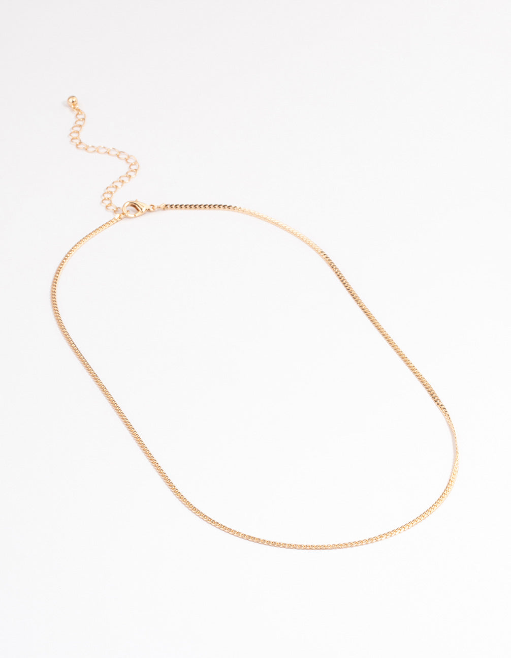 Gold Classic Wheat Chain Necklace
