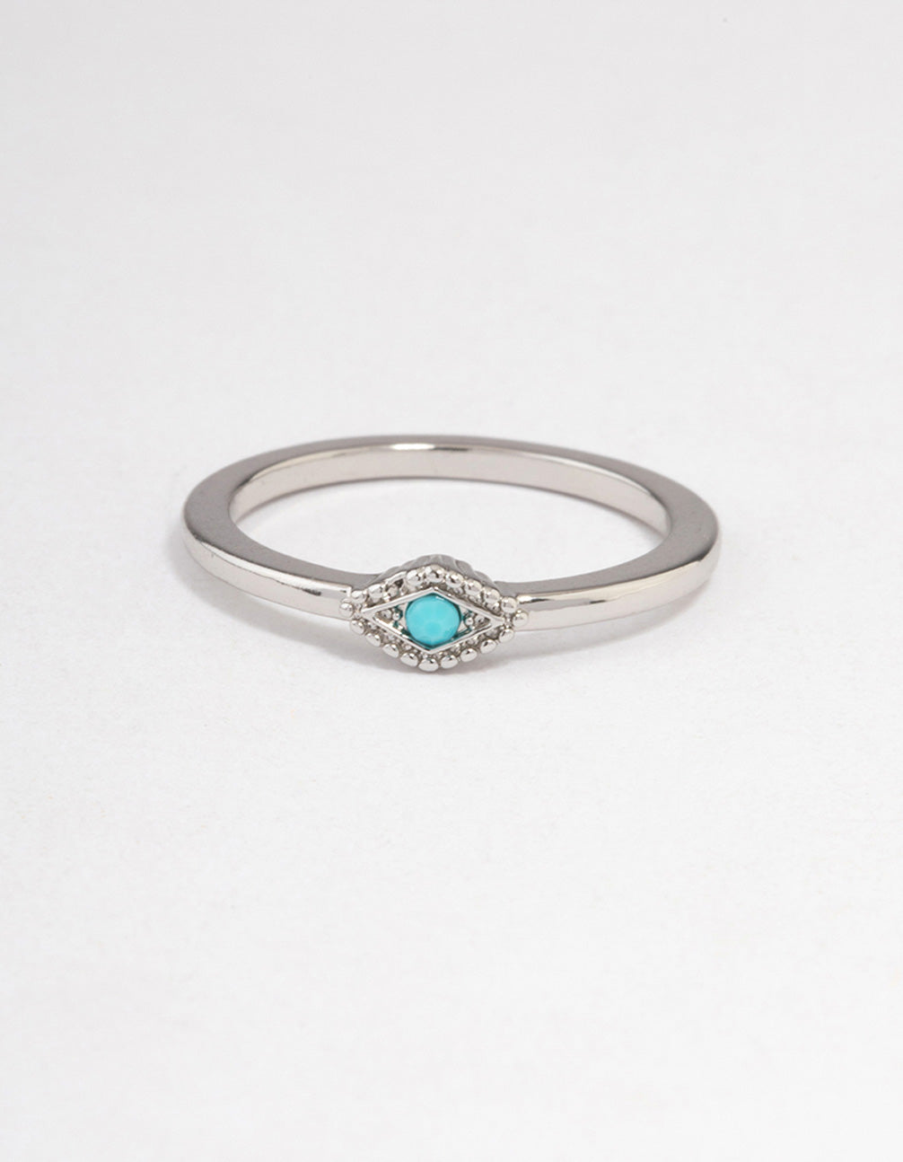 Silver Intricate Eye Ring