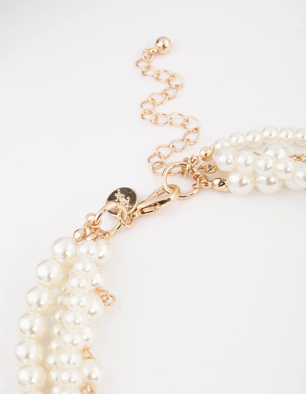 Gold Layered Mixed Pearl Necklace