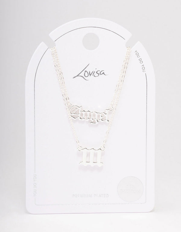 Silver Plated Angel Number '111' Necklace Pack