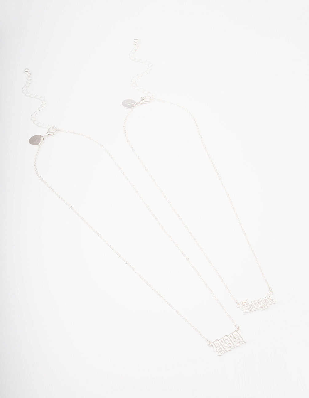 Silver Plated Angel Number '999' Necklace Pack