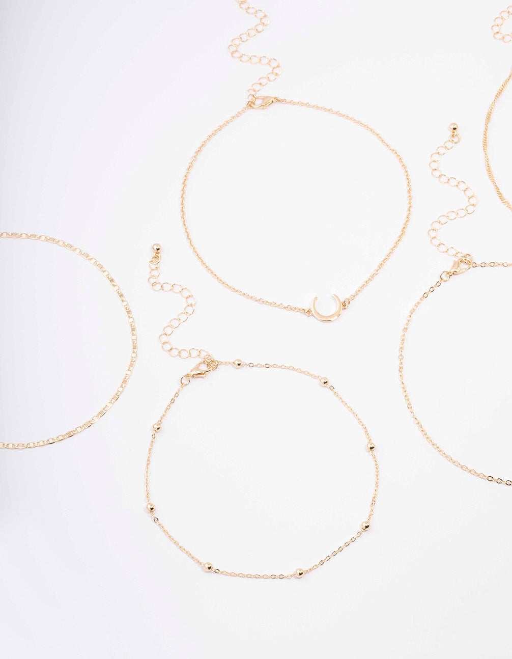 Gold Celestial Choker Necklace 6-Pack