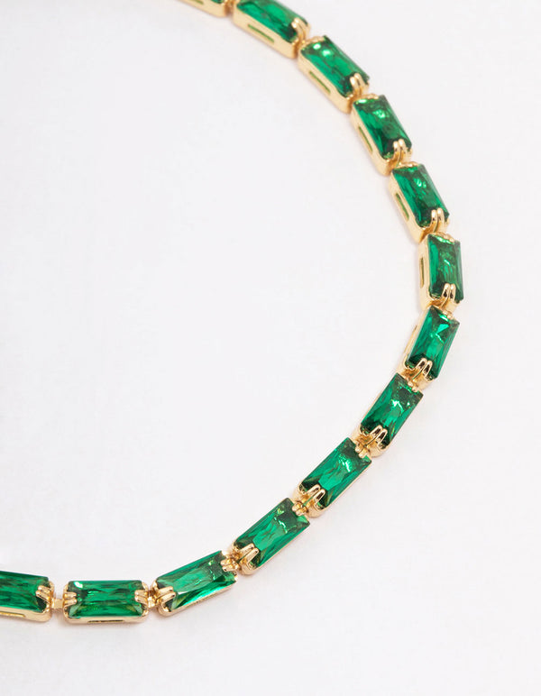 Gold Plated Baguette & Snake Bracelet Pack