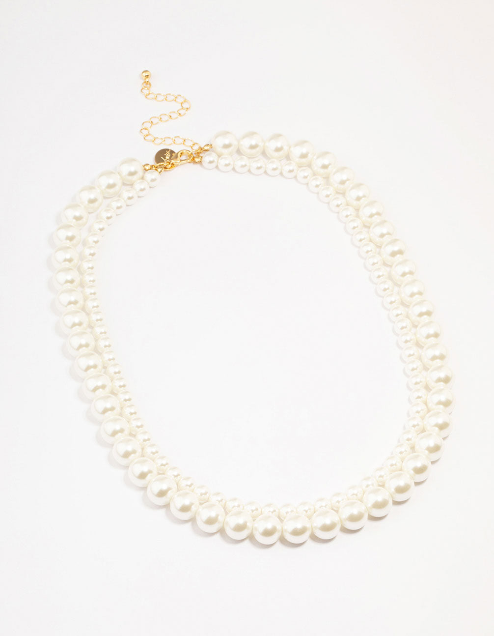 Gold Plated Freshwater Pearl Strand Necklace