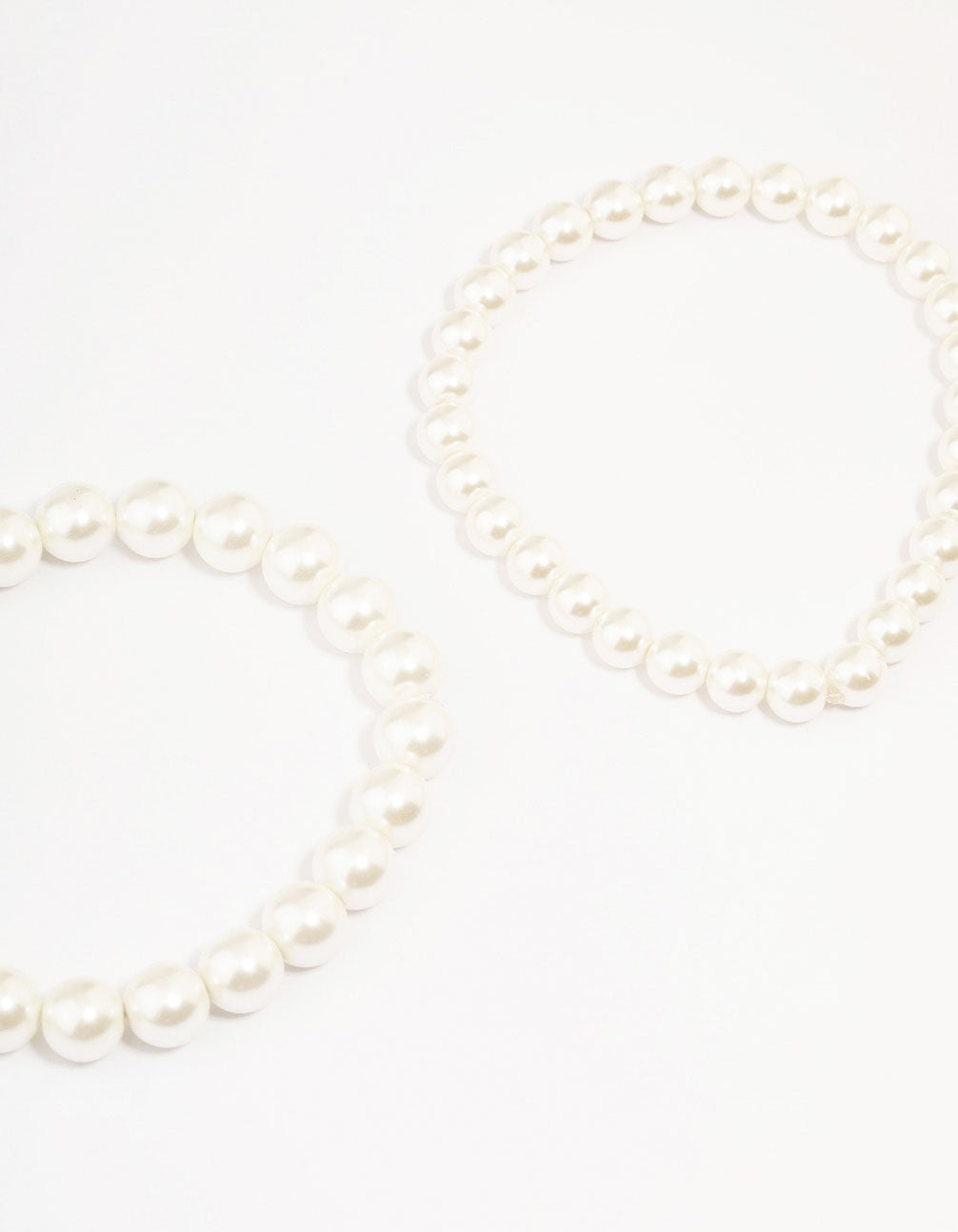 Gold Plated Freshwater Pearl Strand Bracelets 3-Pack