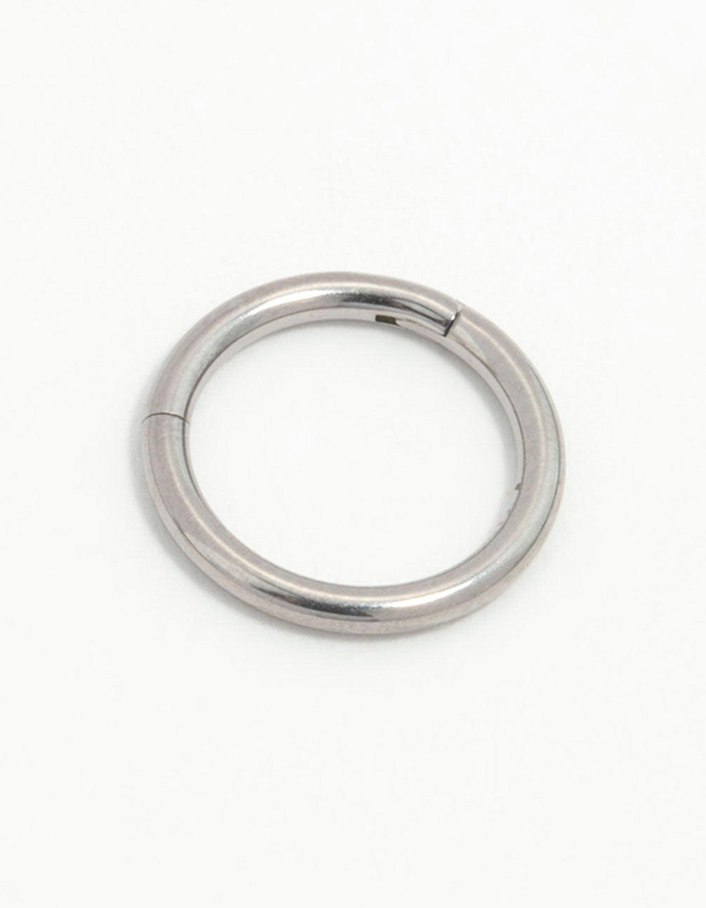 Titanium Clicker Ring 8 mm