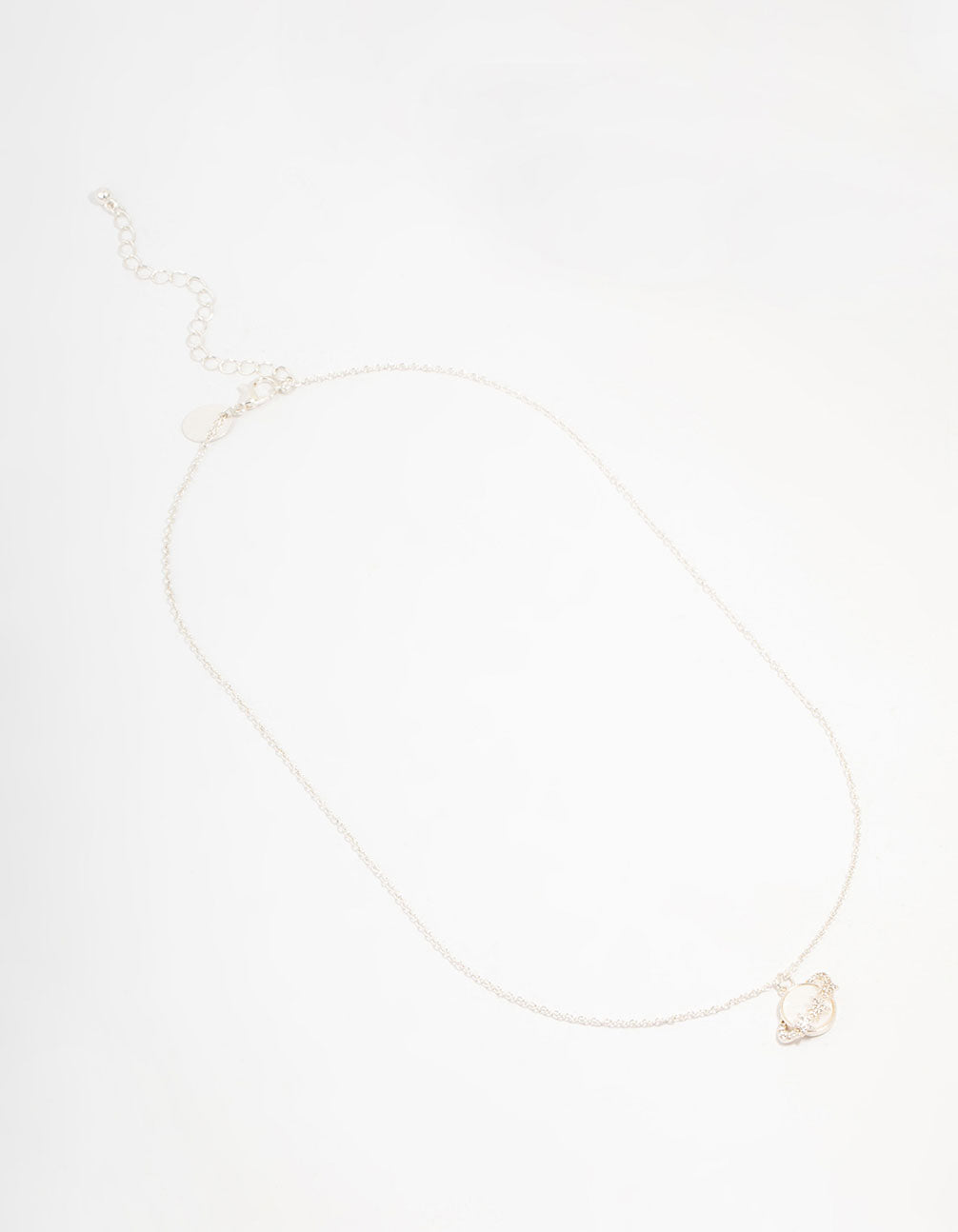 Silver Planet Necklace