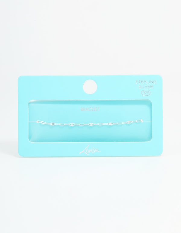 Sterling Silver Chain Link Bracelet