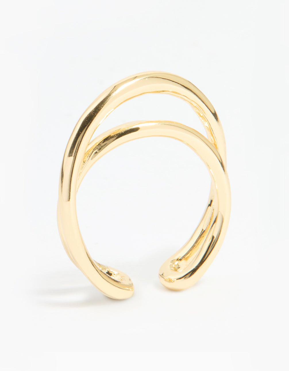 Gold Plated Open Band Ring
