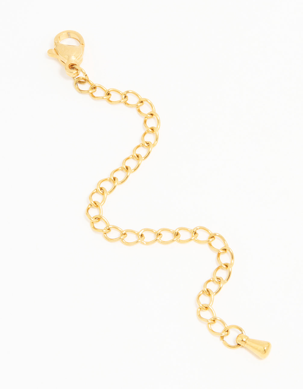 Waterproof Gold Plated Stainless Steel Necklace Extender Chain