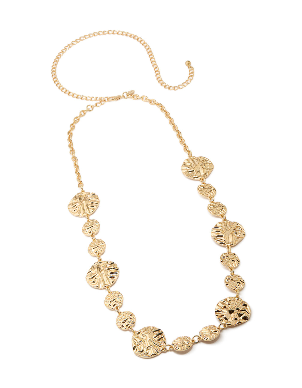 Gold Molten Mixed Coin Belt
