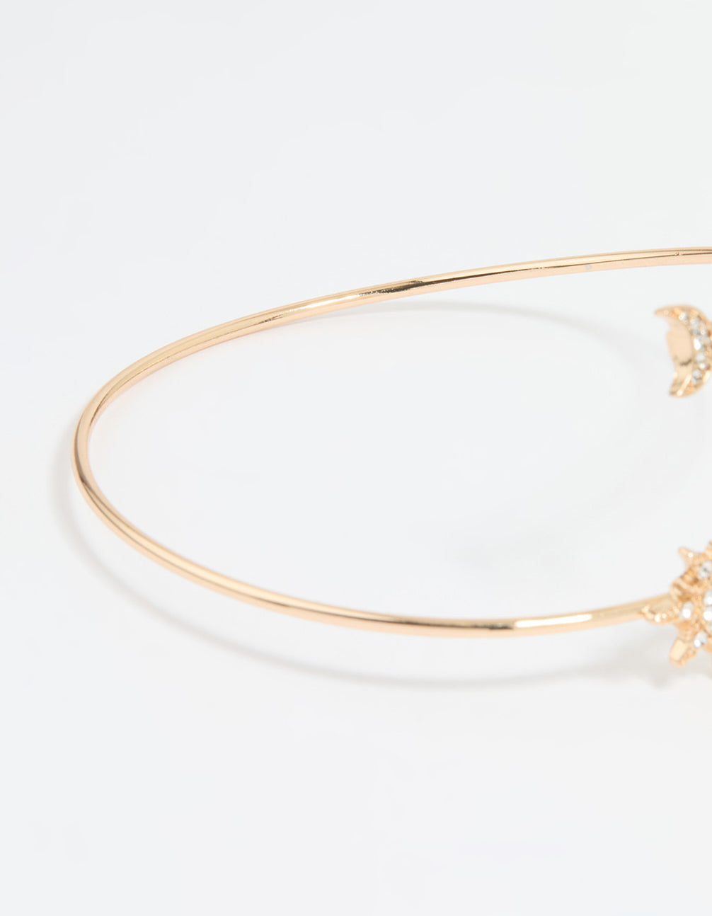 Gold Celestial Diamante Arm Cuff