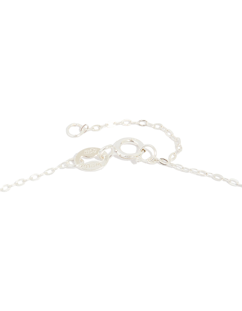 Sterling Silver Cubic Zirconia Pave Heart Necklace