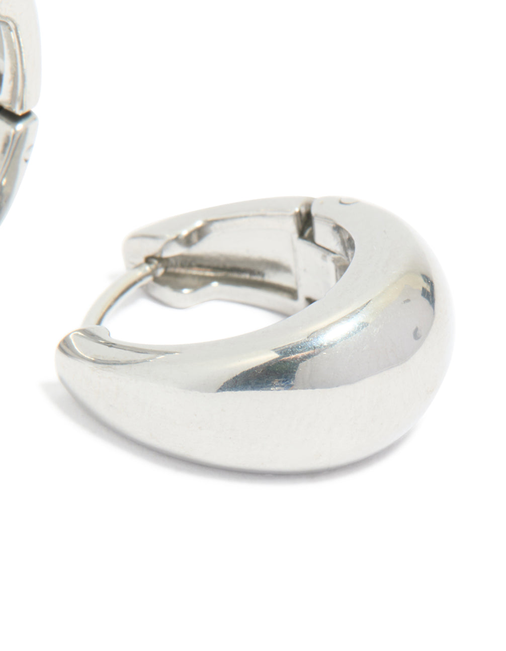 Surgical Steel Bold Oval Hoop Earrings