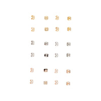 Mixed Plating Earring Backs 24-Pack - link has visual effect only