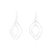 Sterling Silver Layered Twist Earrings - link has visual effect only