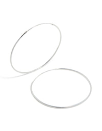 Sterling Silver Hoop Earrings - link has visual effect only