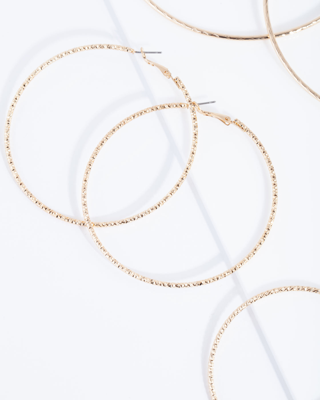 Gold Ball Knot Stud & Hoop 6-Pack
