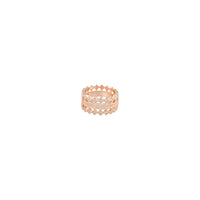 Rose Gold Lace Detail Ring - link has visual effect only