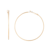 Gold Classic Hoop Earrings - link has visual effect only