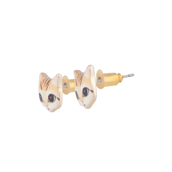 Mini Kitten Stud Earrings