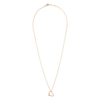 Gold Plated Sterling Silver Heart Necklace - link has visual effect only