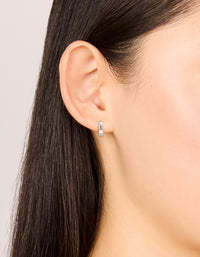 Sterling Silver Classic Huggie Earrings - link has visual effect only
