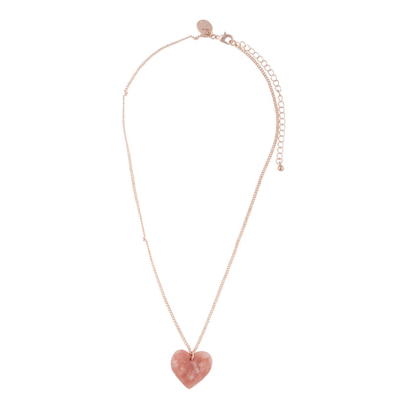 JAN18 RG RESIN HEART CHARM NL