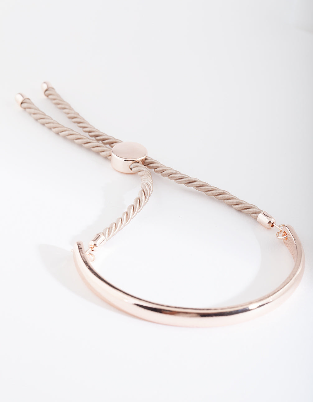 Rose Gold Cord Classic Bangle Gift Box