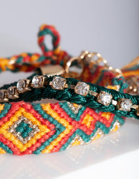 Gold Black Multi Bracelet 10 Pack - link has visual effect only