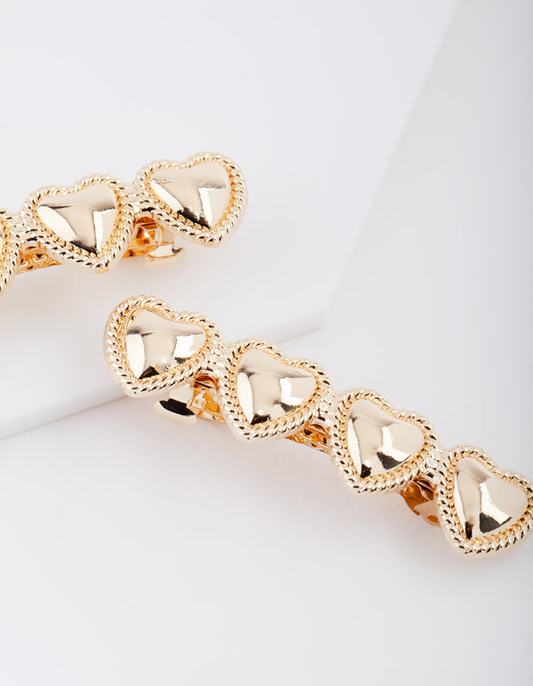 HESSN HEART 2PK BARRETTES