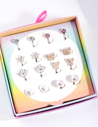 KIDS MM BFLY&CRWN CLIP 8PK ER@ - link has visual effect only