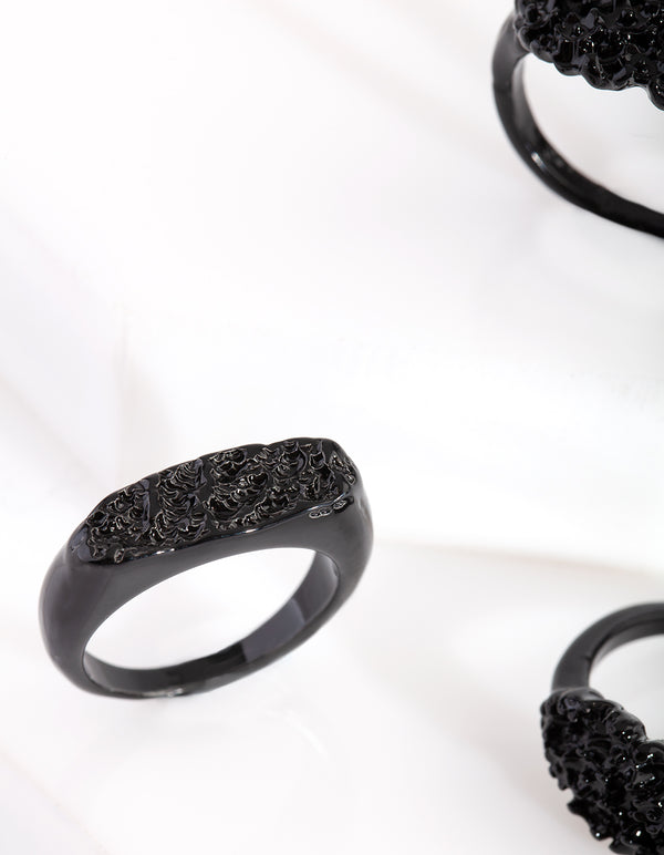 CRTR CM BLK RND CRATER 3PK RG