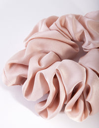 Cream Large Scrunchie - link has visual effect only