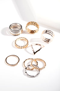 Mixed Metal Ultimate Ring Pack - link has visual effect only