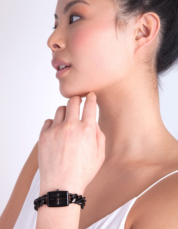 Black Chain Watch