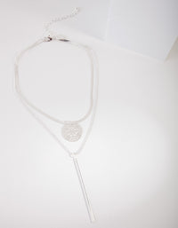 Silver Multi Layer Choker - link has visual effect only