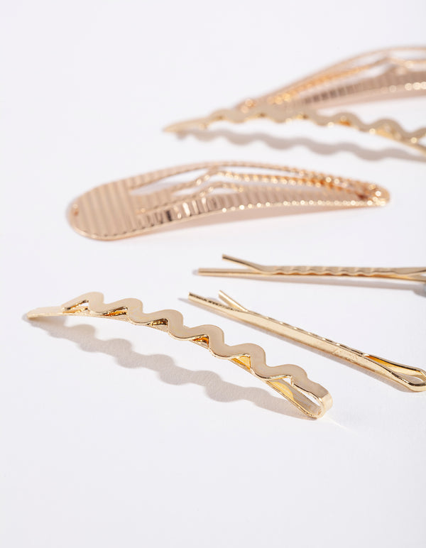 Gold Mixed Pins 6-Pack