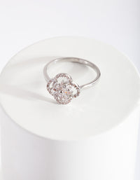 DS RH SM CZ TWIST FLWR RG - link has visual effect only